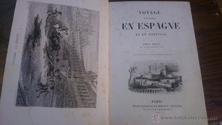 Libros antiguos: voyage pittoresque Emile Begin. - Foto 3