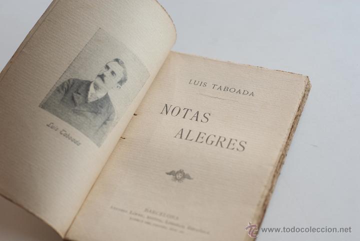 Libros antiguos: Colecci&oacute;n Diamante 74 - Notas alegres - Luis Taboada - Foto 3