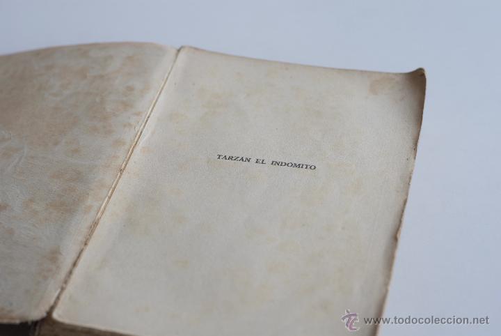 Libros antiguos: Tarz&aacute;n el ind&oacute;mito - Edgar Rice Burroughs  1927 - Foto 2