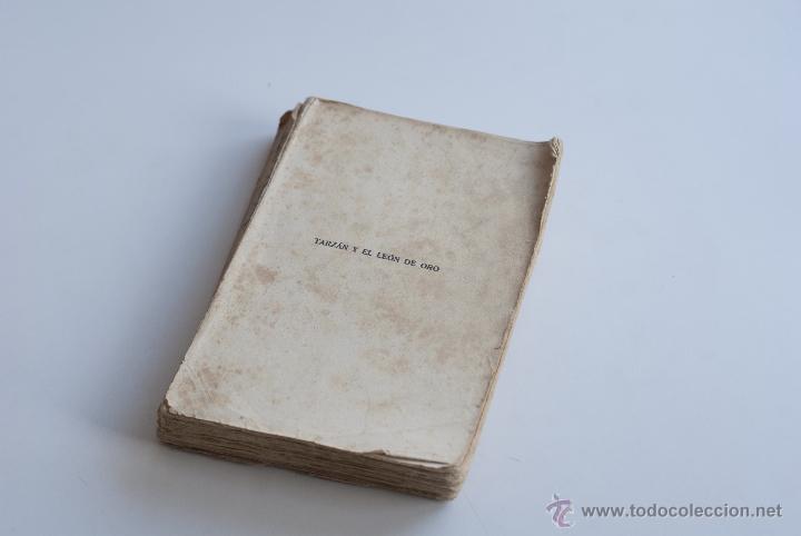 Libros antiguos: Tarz&aacute;n y el le&oacute;n de oro - Edgar Rice Burroughs  1927 - Foto 2