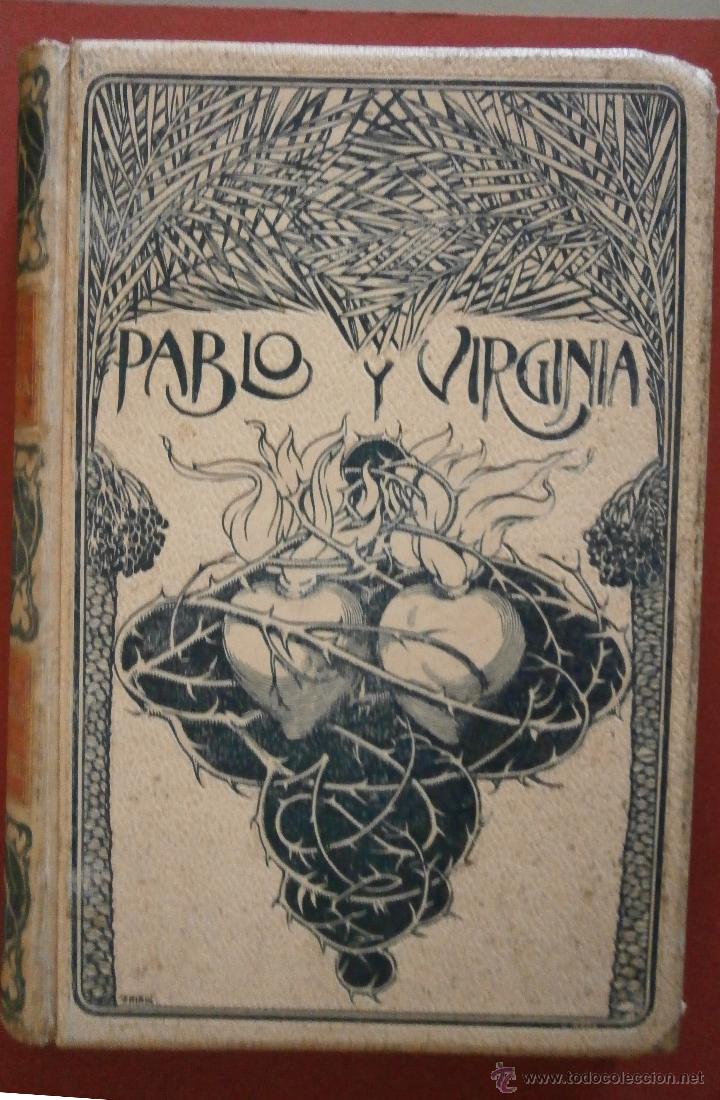 Libros antiguos: Pablo y Virginia. Bernardino de Sanit-Pierre - Foto 1