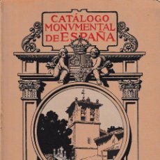 Libros antiguos: CATÁLOGO MONUMENTAL DE ESPAÑA. ÁLAVA - 1915 - SIN USAR JAMÁS.. Lote 89475148