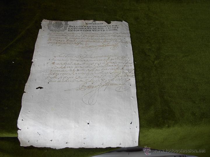 Libros antiguos: MANUSCRITO DE 1658 - Foto 1