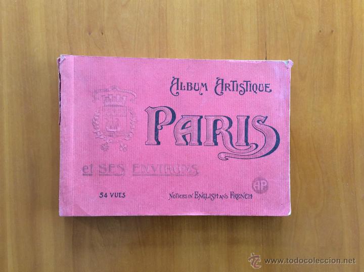 Libri antichi: ALBUM ARTISTIQUE PARIS ET SES ENVIRONS