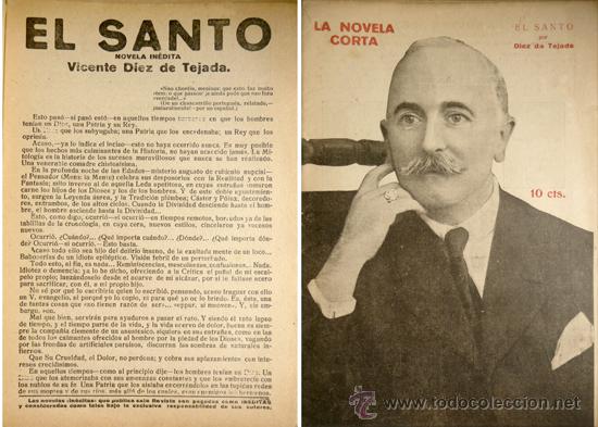 Libros antiguos: D&Iacute;EZ DE TEJADA, Vicente  El Santo.  1921. - Foto 1
