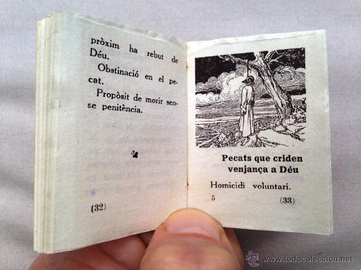 Libros antiguos: LIBRO MINIATURA - DEVOCI&Oacute; I FOLKLORE - BARCELONA, 1935 - TEXTO EN CATAL&Aacute;N - Foto 3