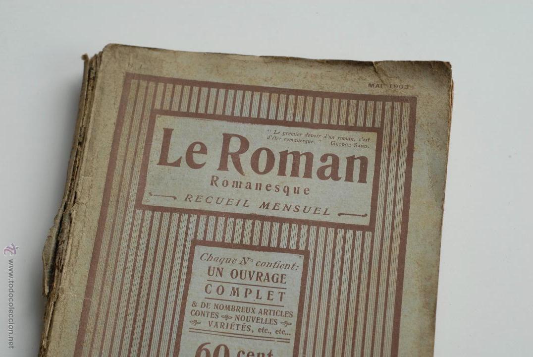Libros antiguos: Le Roman Romanesque - 1903 - Foto 2