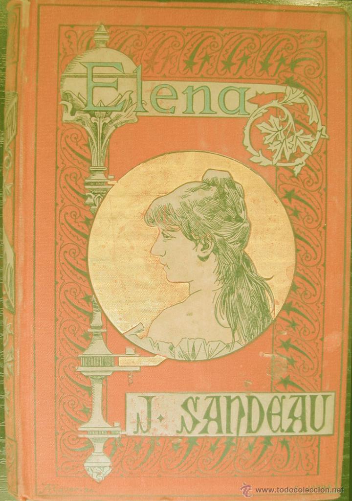 Libros antiguos: SANDEAU, Jules. Elena de la Seigliere. 1884. - Foto 1