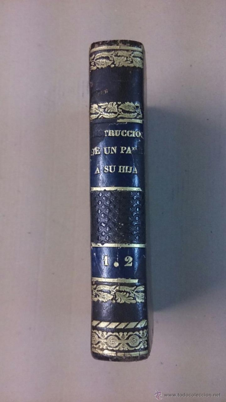 Libros antiguos: Instruccion de un padre a su hija - Foto 2