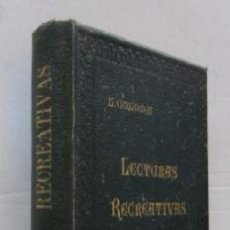 Libros antiguos: COLECCION DE LECTURAS RECREATIVAS - AÑO 1902