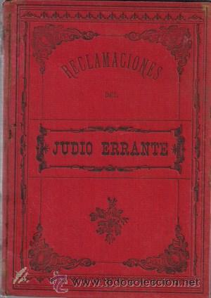 Libros antiguos: Reclamaciones del judio errante - Foto 1