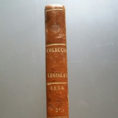 Libros antiguos: COLECCIÓN LEGISLATIVA DE ESPAÑA 1854 TOMO LXIII. Lote 53885788