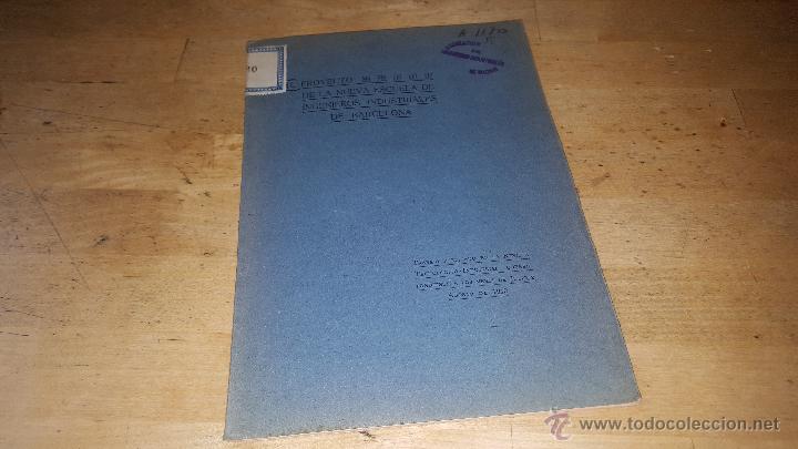 Libri antichi: El proyecto de la nueva escuela de ingenieros industriales de barcelona, 1910