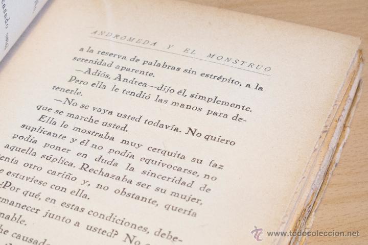 Libros antiguos: Andr&oacute;meda y el monstruo - Henry Bordeaux   1929 - Foto 5