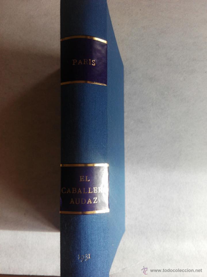 Libros antiguos: Par&iacute;s. El Caballero Audaz. 1931 - Foto 2