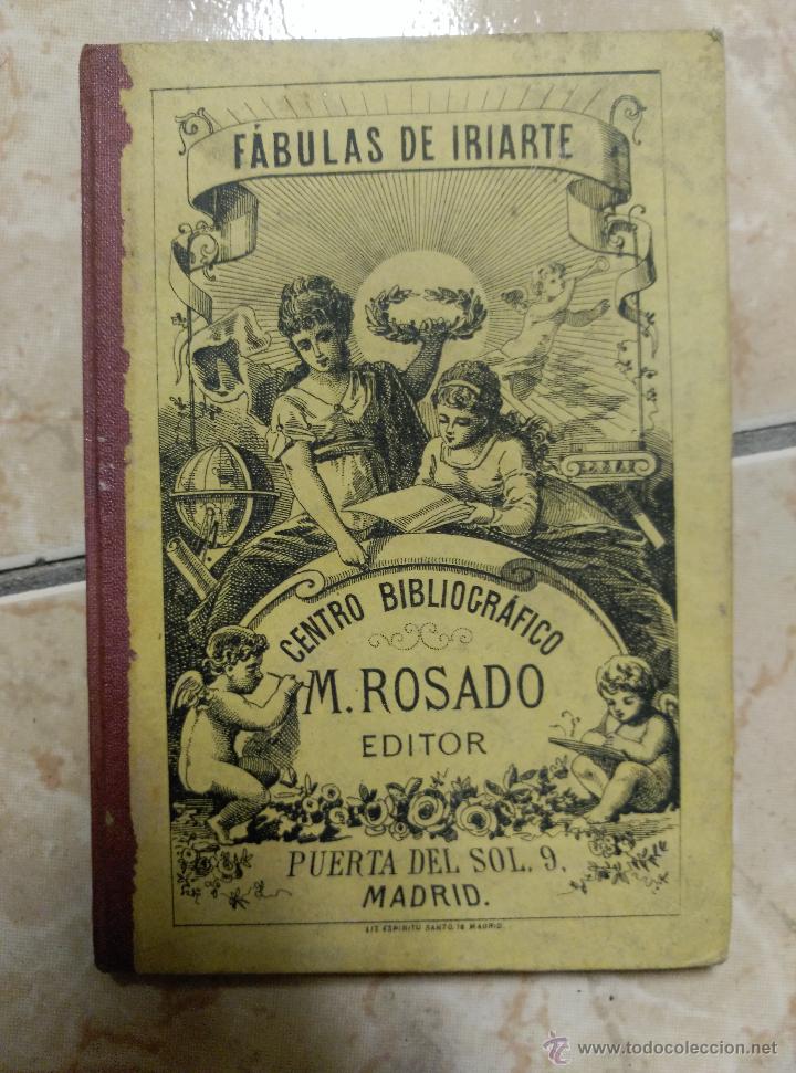 Libros antiguos: F&aacute;bulas de Iriarte. 1880 - Foto 1