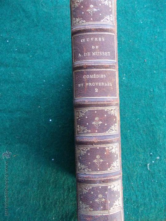 Libros antiguos: Alfred de Musset   1854 - Foto 4