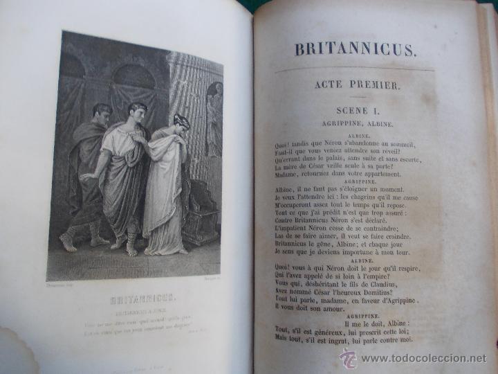 Libros antiguos: Jean Racine  1.869 - Foto 2