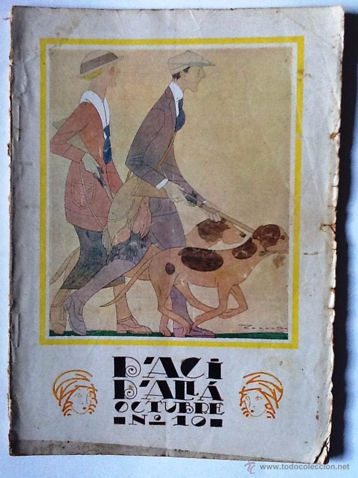 Libros antiguos: DACI I DALLA OCTUBRE 1921 N&ordm; 10 - Foto 1
