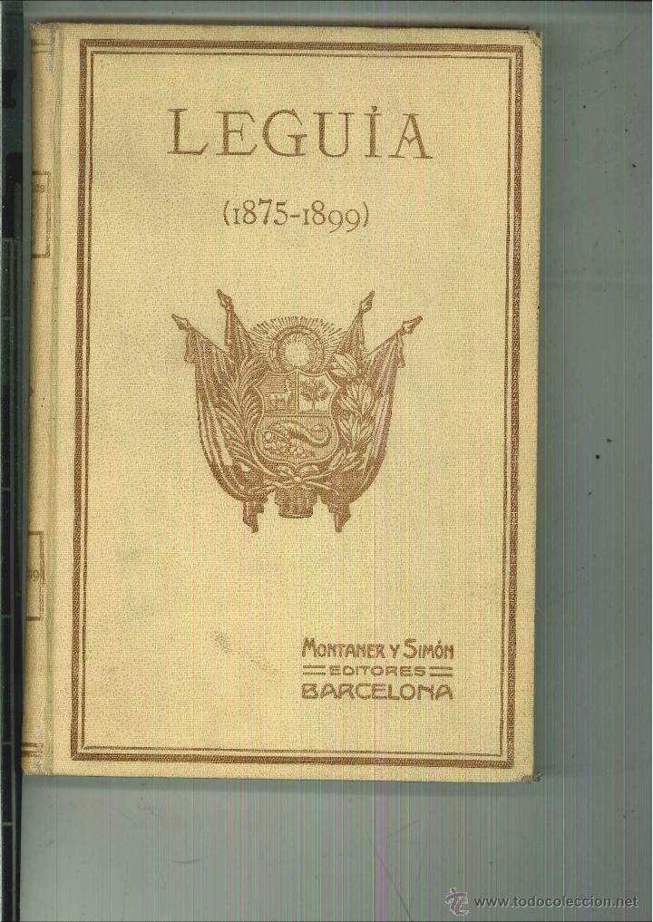 Libros antiguos: LEGU&Iacute;A (1875-1899). Pedro D&aacute;valos y Liss&oacute;n - Foto 1
