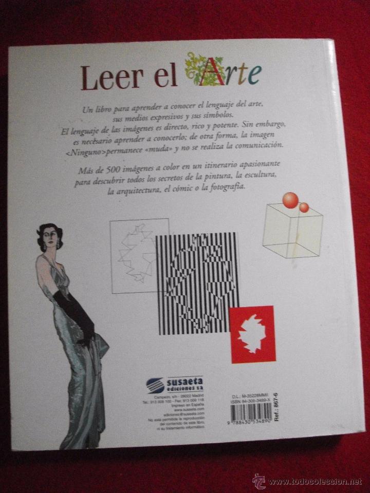 Libros antiguos: LEER EL ARTE  Y ENTENDER SU LENGUAJE - Foto 7