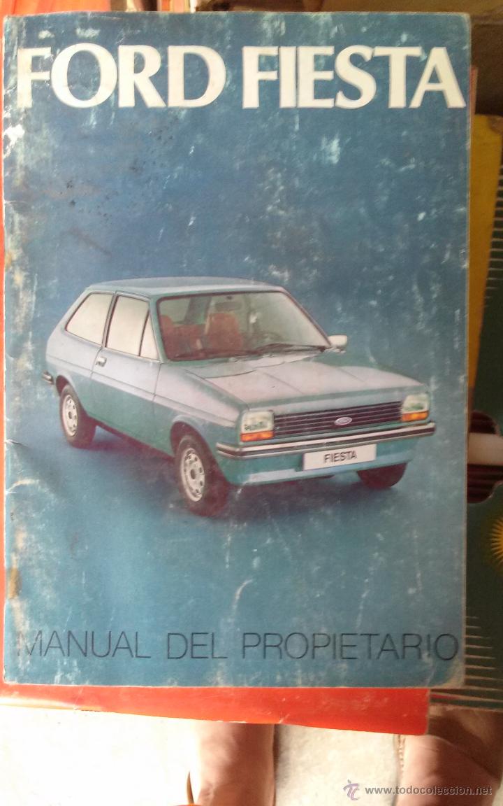 Libros antiguos: FORD FIESTA MANUAL DEL PROPIETARIO - Foto 1