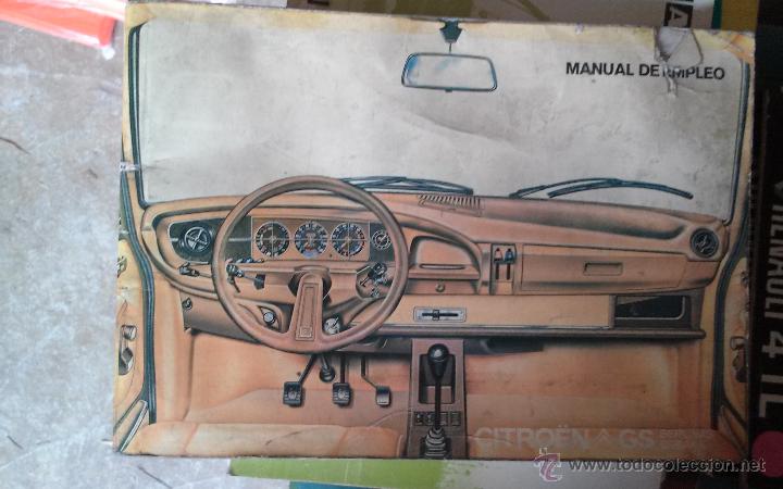 Libros antiguos: MANUAL DE EMPLEO CITROEN GS - Foto 1