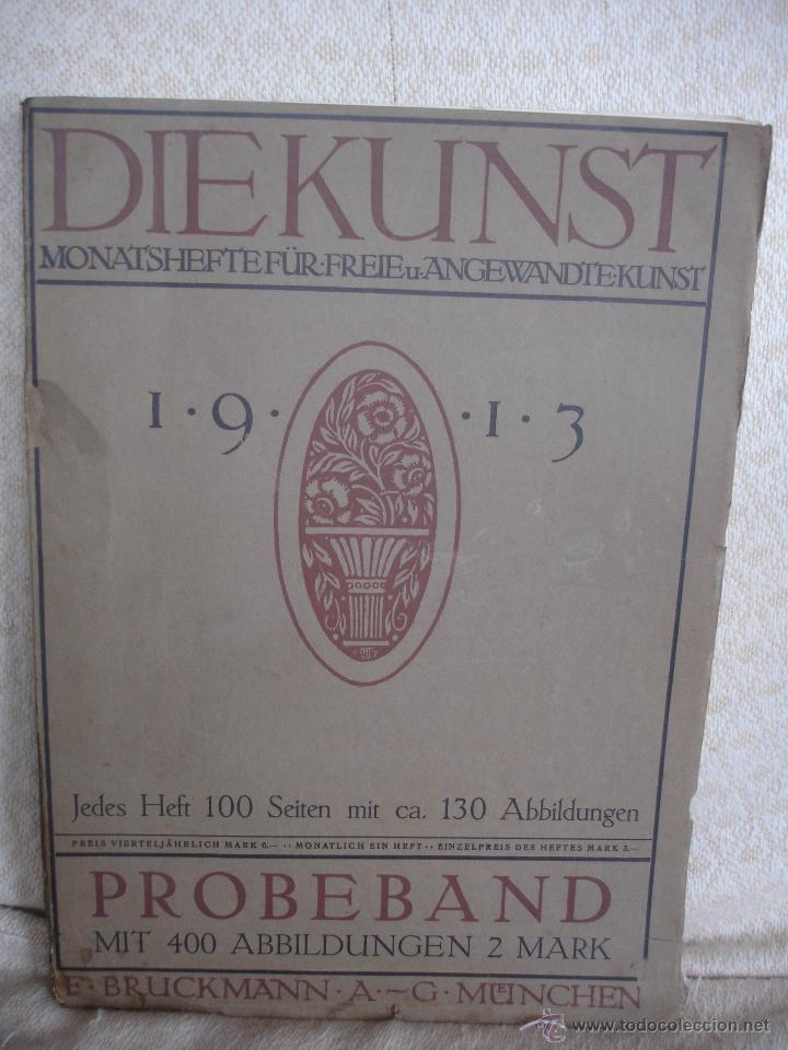 Libros antiguos: diekunst&rdquo; (el arte) 1913 - Foto 1