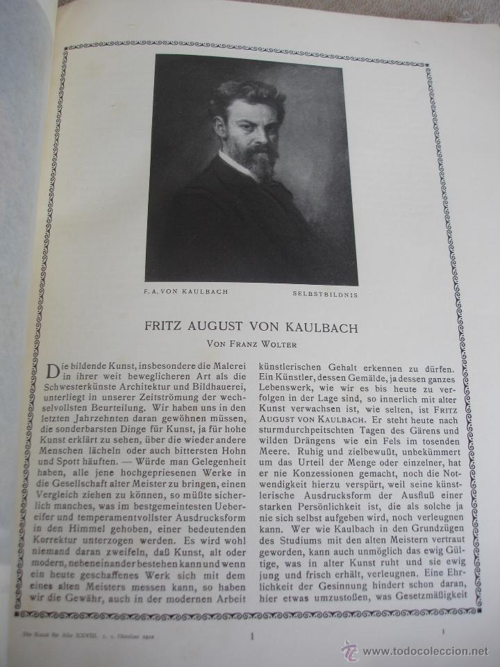 Libros antiguos: diekunst&rdquo; (el arte) 1913 - Foto 3