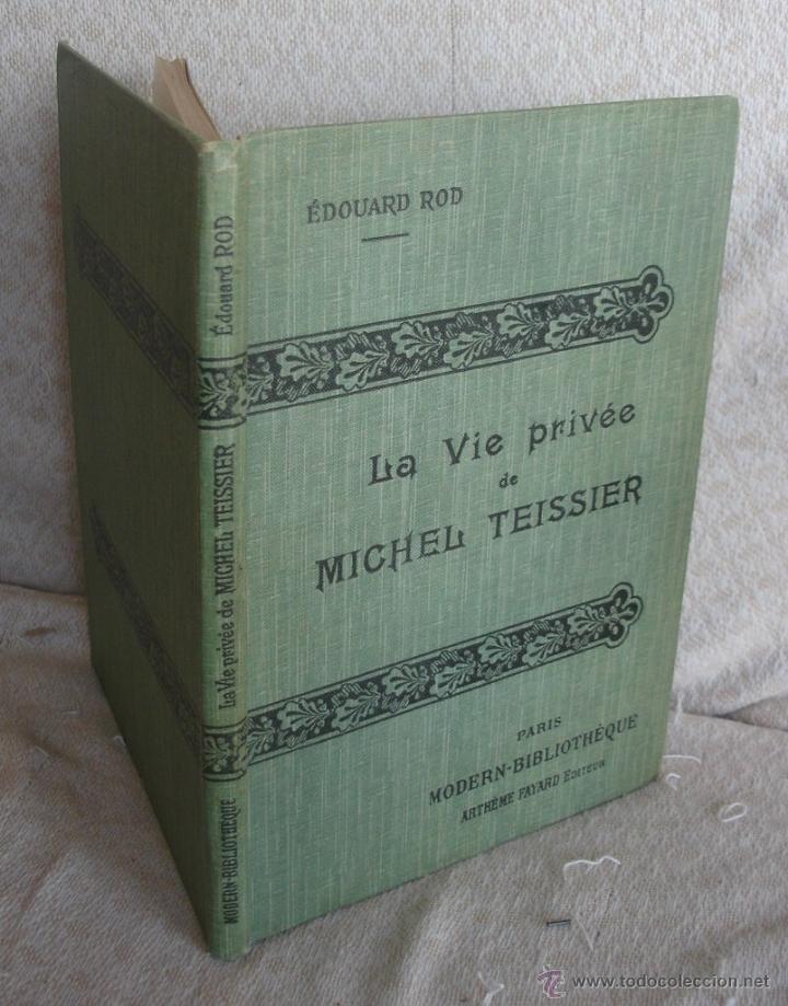 Libros antiguos: La vie Priv&eacute;e de Michel Teissier - Foto 2