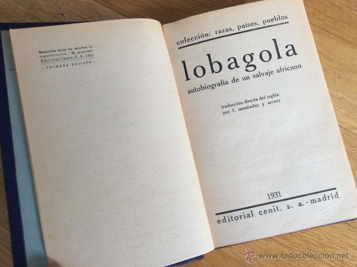 Libros antiguos: UN SALVAJE AFRICANO - Foto 2