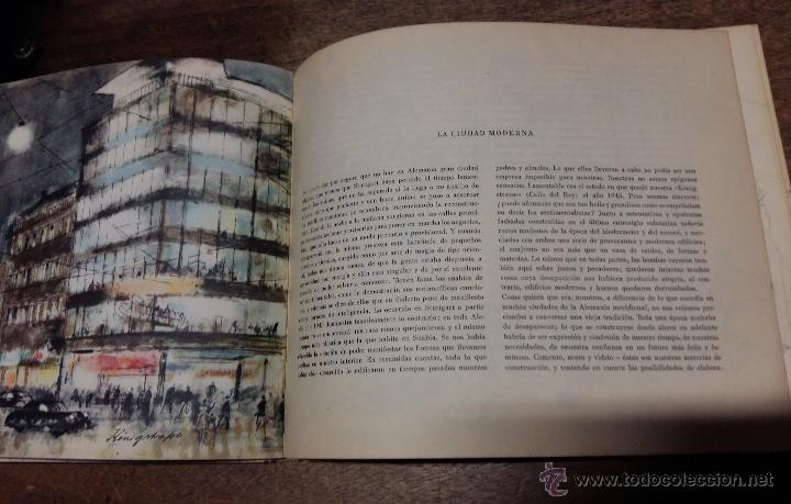 Libros antiguos: Esbozos de Stuttgart, con ilustraciones a color - Foto 3