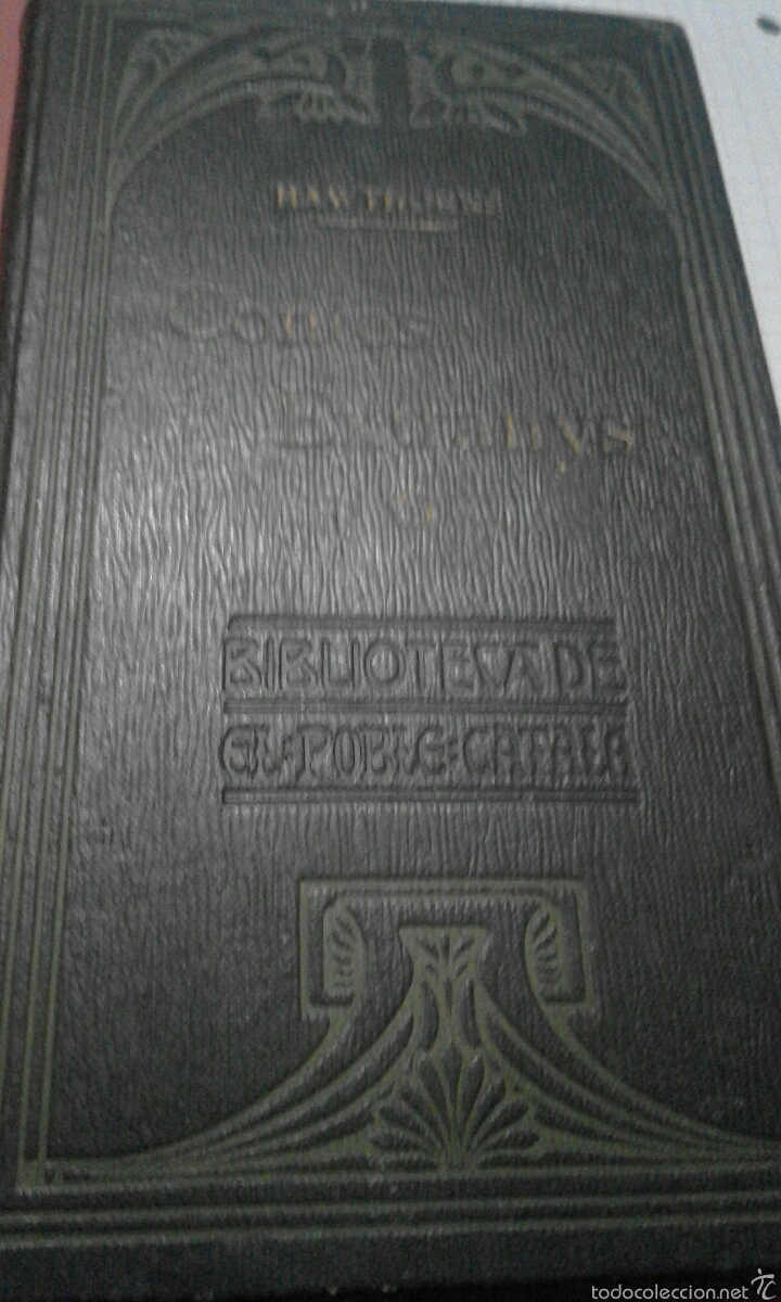 Libros antiguos: Contes extranys - Nathaniel Hawthorne - 1908 - Foto 1