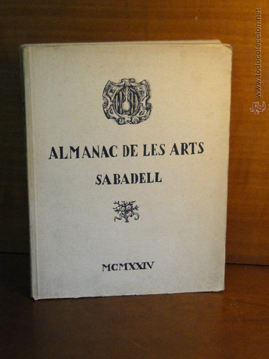 Libros antiguos: ALMANAC DE LES ARTS, SABADELL. VV. AA. 1924 - Foto 1