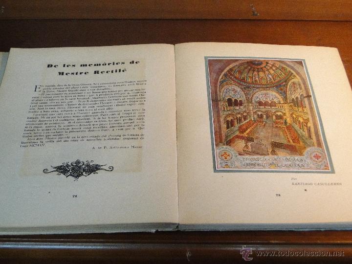 Libros antiguos: ALMANAC DE LES ARTS, SABADELL. VV. AA. 1924 - Foto 3