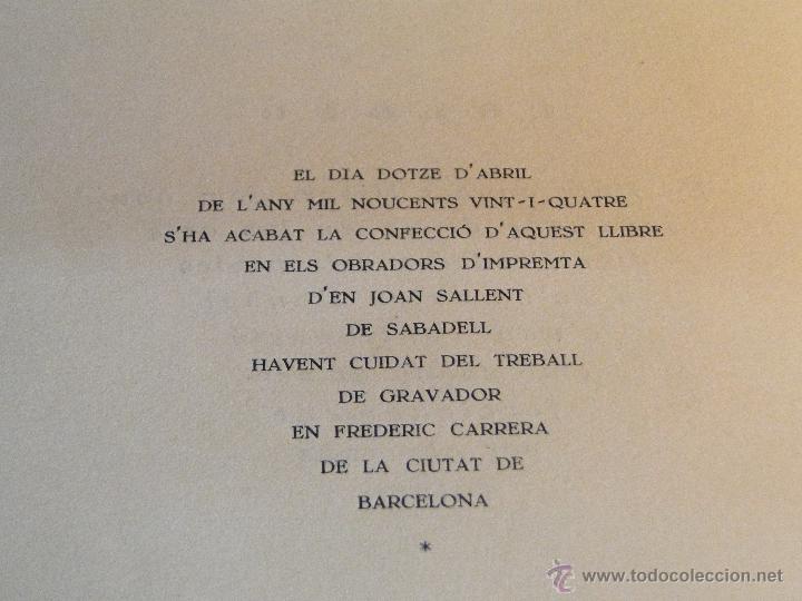 Libros antiguos: ALMANAC DE LES ARTS, SABADELL. VV. AA. 1924 - Foto 7