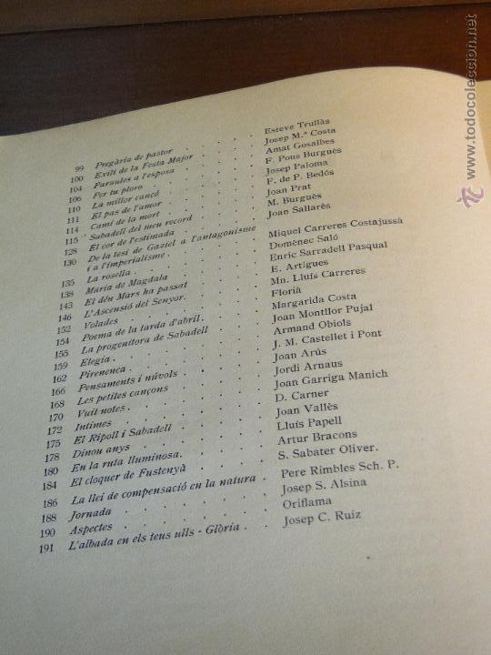 Libros antiguos: ALMANAC DE LES ARTS, SABADELL. VV. AA. 1924 - Foto 10