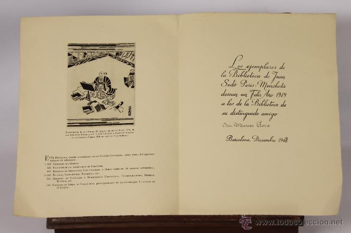 Libros antiguos: 6764 - LOTE DE 3 FELICITACIONES NAVIDE&Ntilde;AS. (VER DESCRIP). JUAN SED&Oacute;. 1947/48/49.