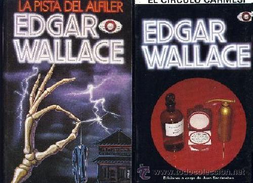 Libros antiguos: EDGAR WALLACE, colecci&oacute;n completa 6 tomos, ... rr - Foto 1