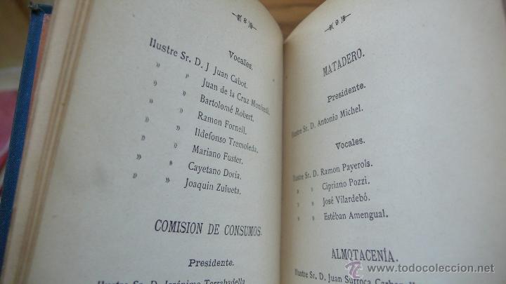 Libros antiguos: AYUNTAMIENTO CONSTITUCIONAL DE BARCELONA 1883. - Foto 3