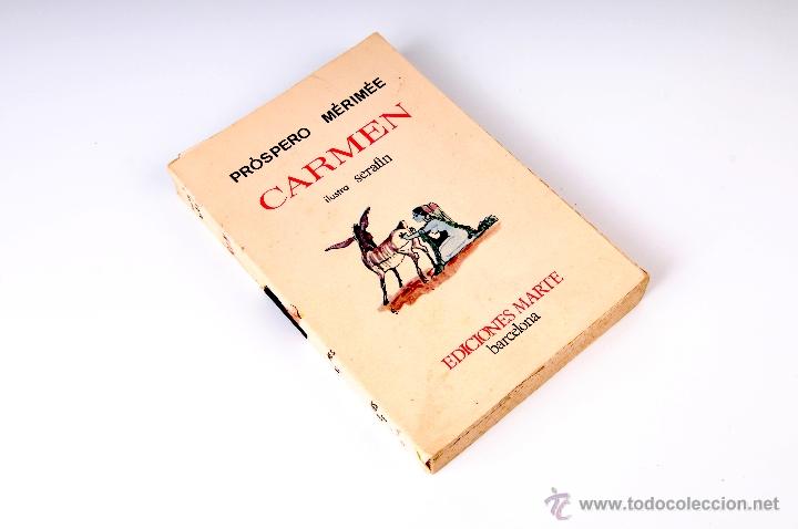 Libros antiguos: LIBRO CARMEN PROSPERO MERIMEE EDICIONES MARTE - Foto 1