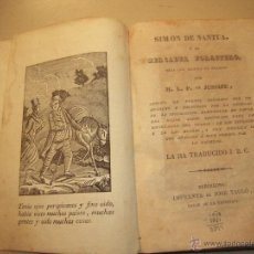 Libros antiguos: LIBRO SIMON DE NANTUA O EL MERCADER FORASTERO - JOSE TAULO BARCELONA 1841 - M.L.P. DE JUSSIEU. Lote 55112124