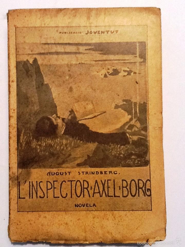 Libros antiguos: LINSPECTOR AXEL BORG. 1902. AUGUST STRINDBERG - Foto 1