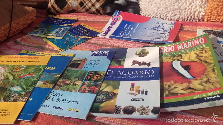 Libros antiguos: Gran lote de libros de peces de acuario - Foto 2