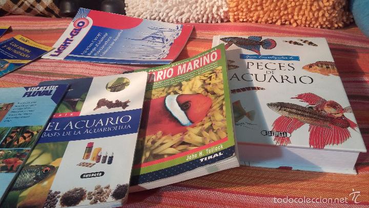 Libros antiguos: Gran lote de libros de peces de acuario - Foto 3