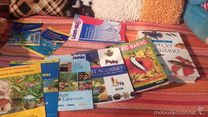 Libros antiguos: Gran lote de libros de peces de acuario - Foto 4