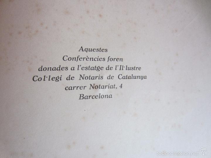 Libros antiguos: CONFER&Egrave;NCIES SOBRE LESTATUT DE CATALUNYA - 1933 - Foto 6