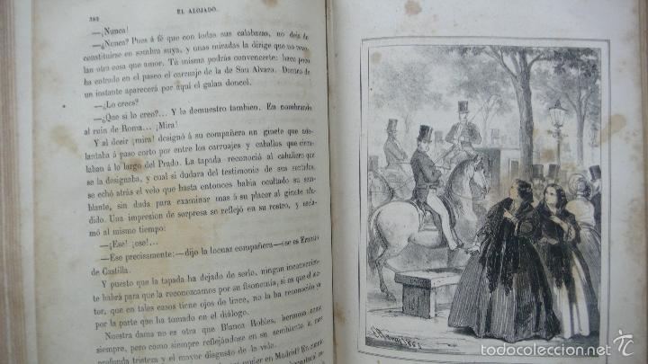 Libros antiguos: EL ALOJADO. MANUEL ANGELON. 1863. - Foto 8