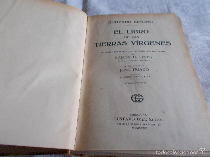 Libros antiguos: EL LIBRO DE LAS TIERRAS V&Iacute;RGENES - Foto 4
