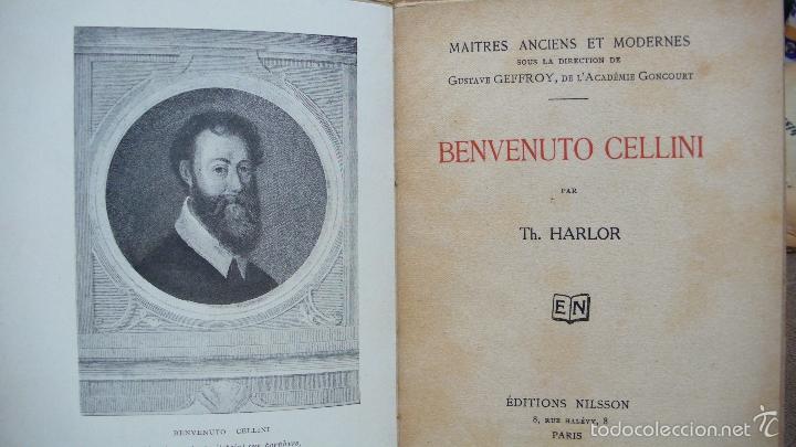 Libros antiguos: BENVENUTO CELLINI. TH. HARLOR. 1924. - Foto 1